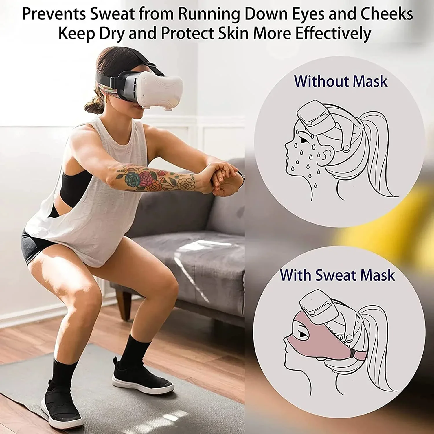 VIKEFON Eye Mask For Meta Ocul - огляд і ціна Gaming Console Vr