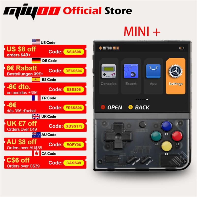 MIYOO Mini Plus Portable Retro - огляд і ціна Gaming Console In Chinese