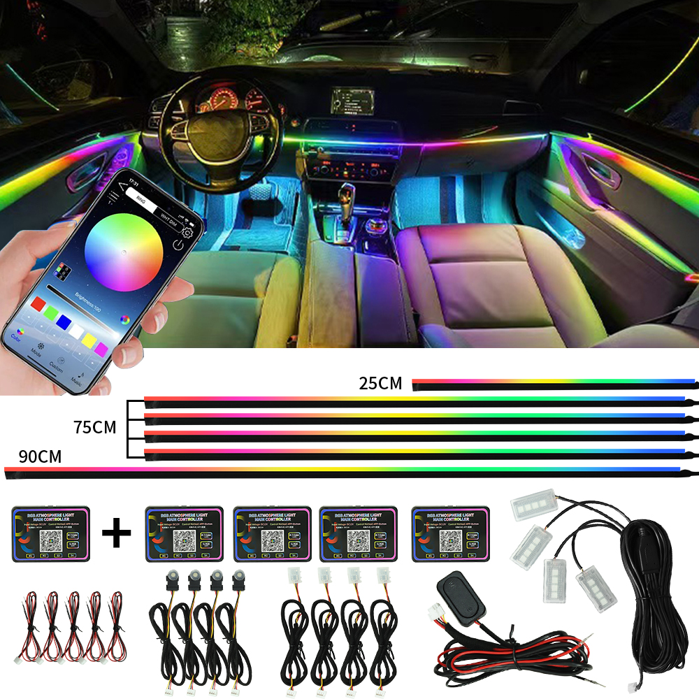 Symphony Car Ambient Lights Ki - огляд і ціна Led Gaming Light Strip