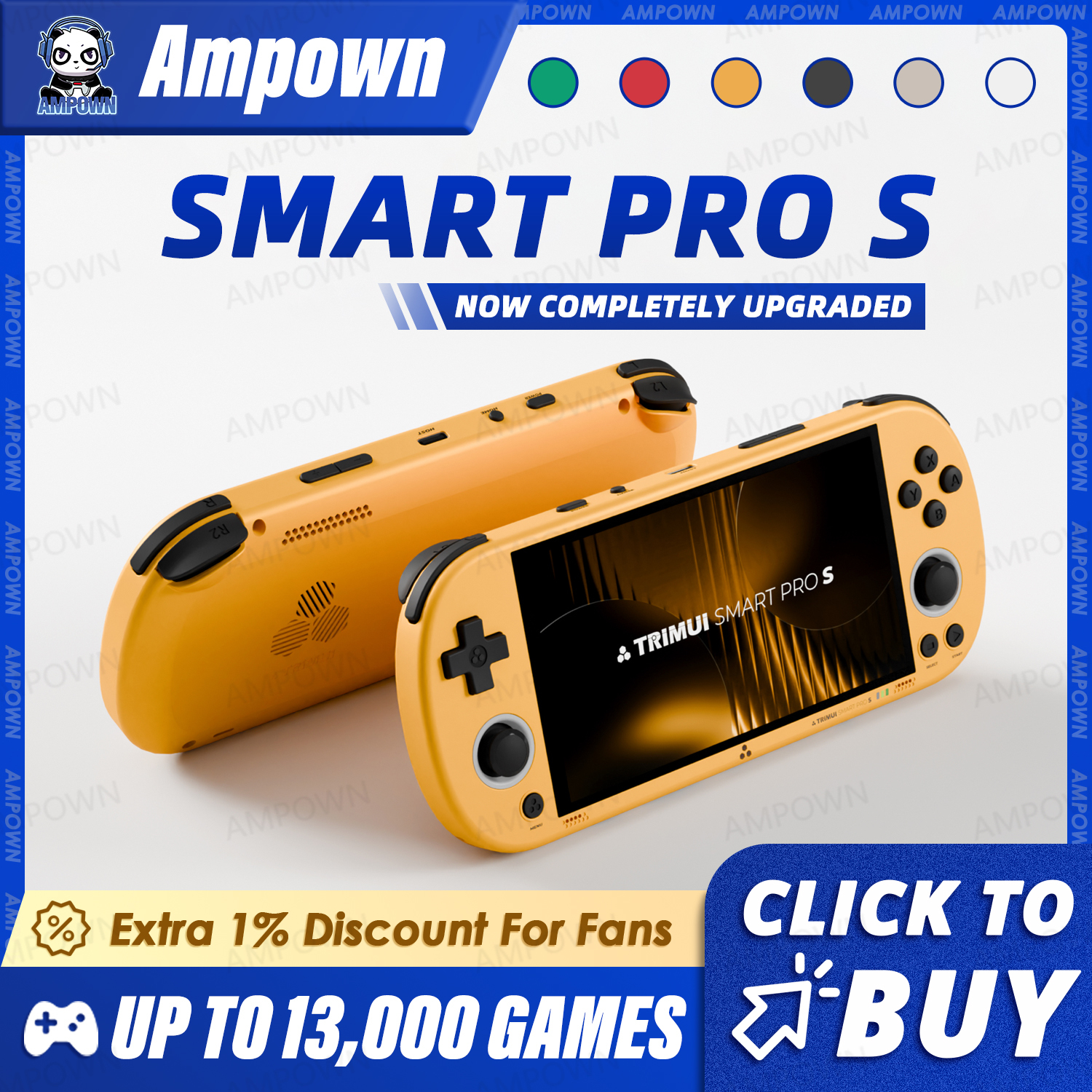 TRIMUI SMART PRO S Handheld Ga - огляд і ціна Gaming Console Gta