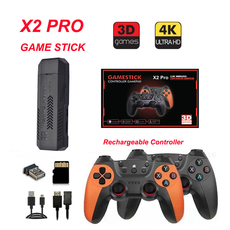 X2 Pro Retro Game Console Stic - огляд і ціна Gaming Console X2