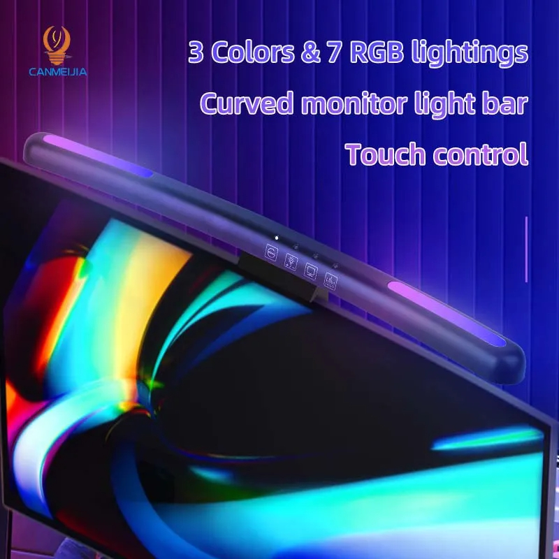 Curved LED Monitor Light Bar U - огляд і ціна Led Gaming Light Strip