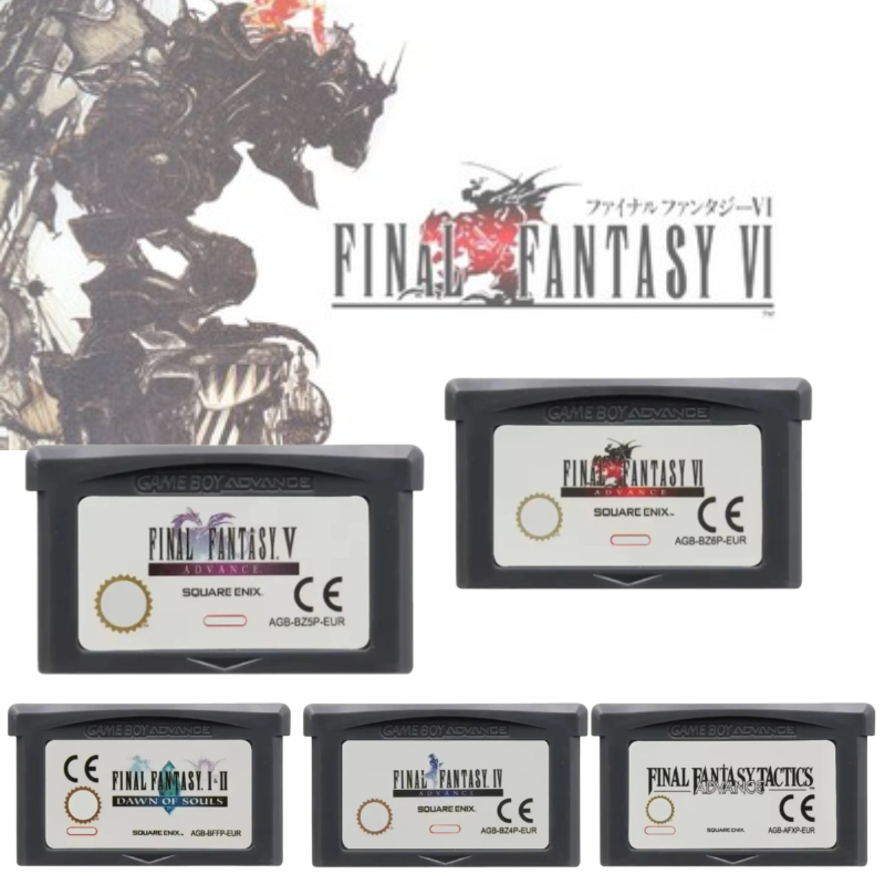 5 Styles GBA Game Final Fantas - огляд і ціна Gaming Console Gta
