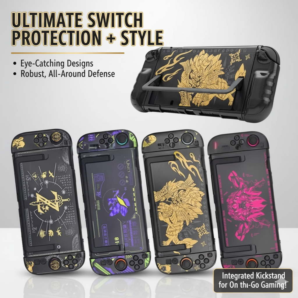 New Dockable Case For Nintendo - огляд і ціна Nintendo Switch Case
