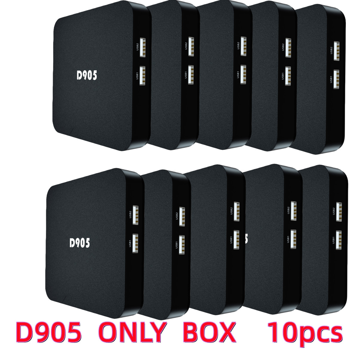 10PCS  Only  BOX  For D905 4K  - огляд і ціна Gaming Console Youtube