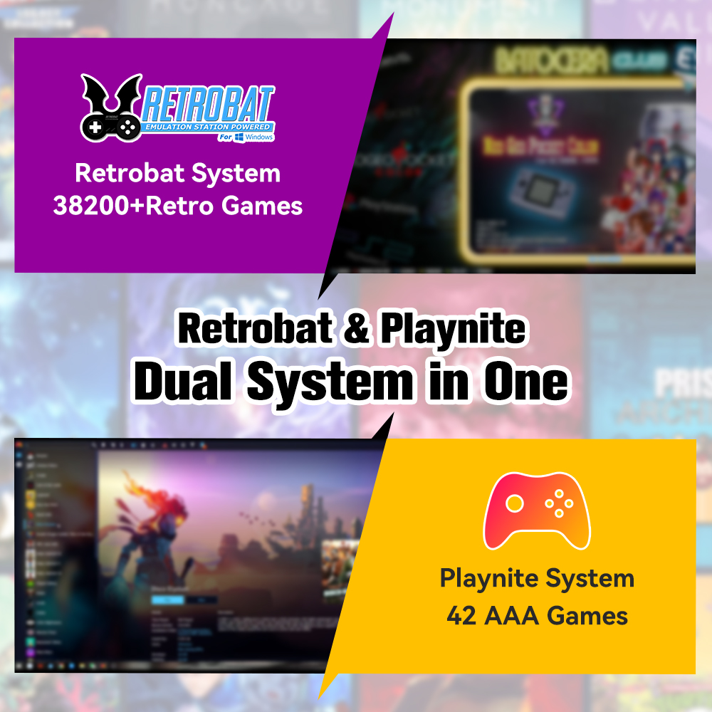 Retrobat & Playnite Retro Game - огляд і ціна Gaming Console In Chinese